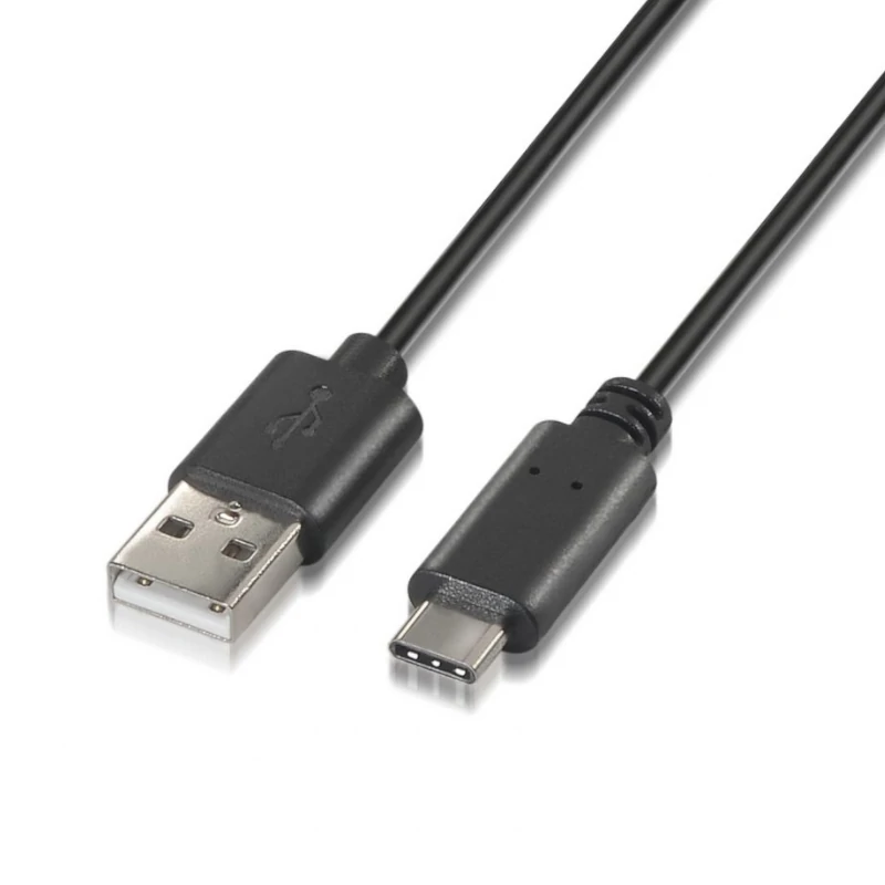 Aisens Cable Usb 2 0 3a Cm Am Negro 05m